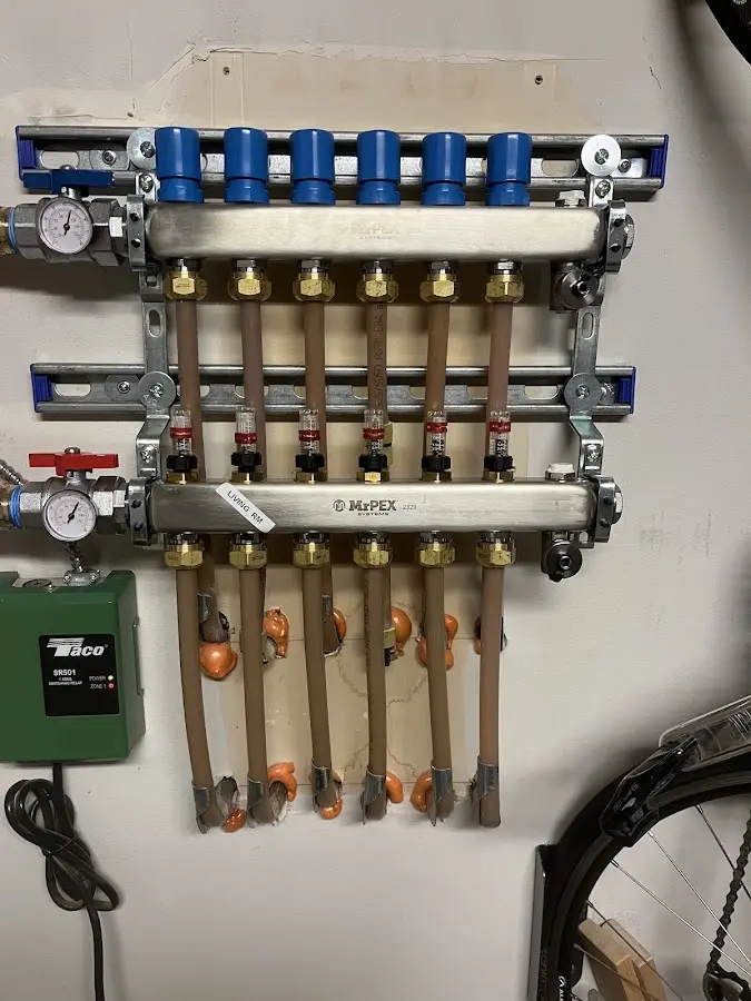 Plumber performing Water Heater Repair at a residential property in La Grange